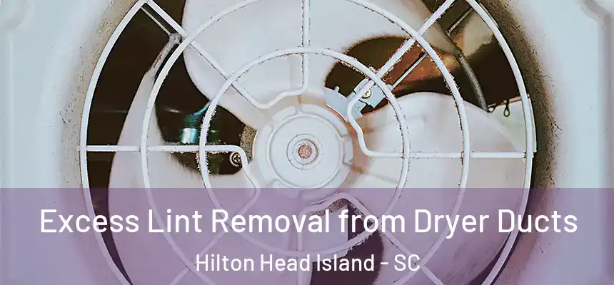 Excess Lint Removal from Dryer Ducts Hilton Head Island - SC